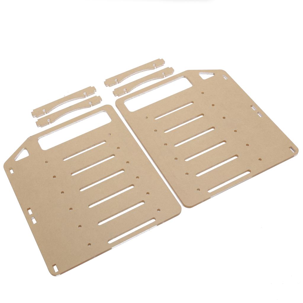 Acrylic Hard Drive Bracket DIY 3.5in Hard Disk Shelf HDD Transparent Cage YJY6F002