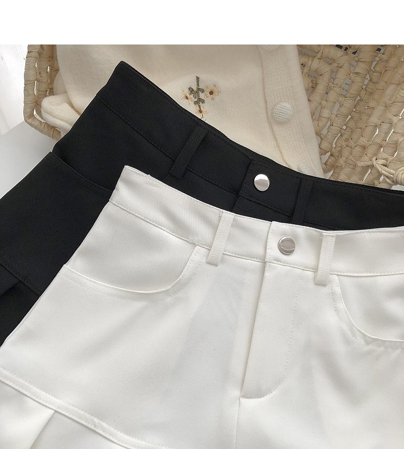 2024 Sommer Damen Plissee High Waist Kurzer A-Linien-Rock