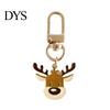 Cartoon Bag Charm Christmas Keychain, Enamel Santa Snowman Elk Snowflake Charm, Decorative Key Ring Xmas Theme Pendant for Backpacks Handbags Purses,
