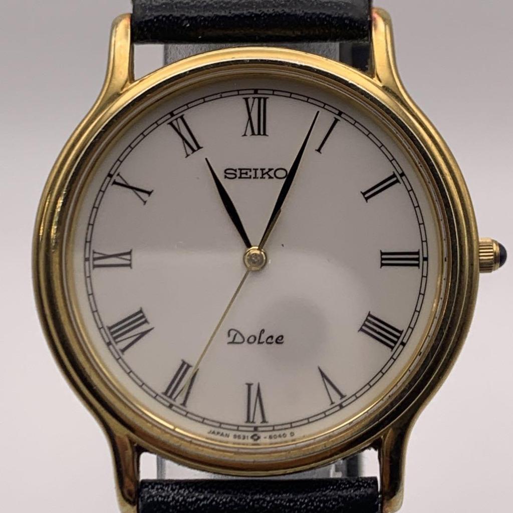 [USED] Seiko Dolce 9531‑6030 White Roman