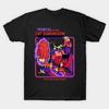Men Black Print T-shirt The Cat Dimension No-Cut Transfer Paper Print Cotton Tshirt