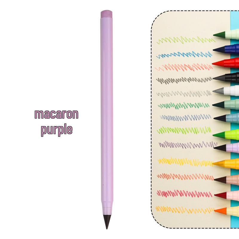 Erasable Colored Pencils Set: 12 Eternal Colors, No Sharpening Needed, Perfect for Kids and Students