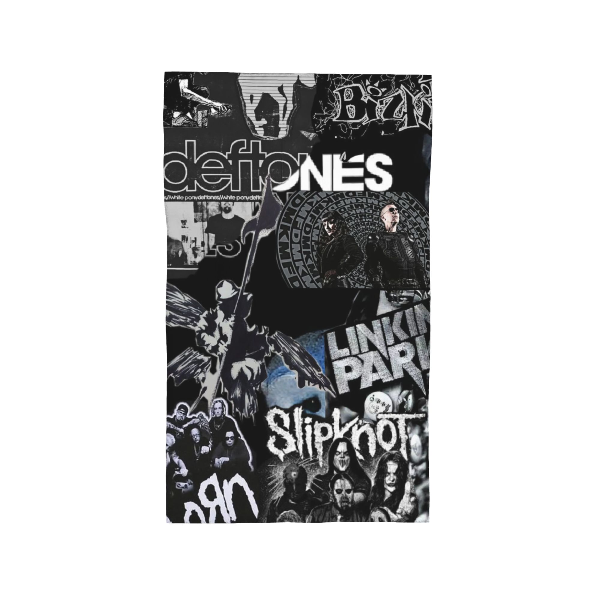 

Metal Punk Rock Deftones Soft Face Towel Quick Dry Pool Bath Cotton Towels Absorbent Quick W40*H60(CM)