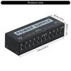 Efficient Guitar Pedals Power Supply with 10 Isolated Outputs for 9V 12V 18V Effects Pedals Guitar Pedals Power Supply