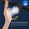 Smart Bicycle Light LED Sensor Light Rechargeable Bike Headlight MTB Bicycle Lamp Outdoor Night Riding Safety Cycling Light