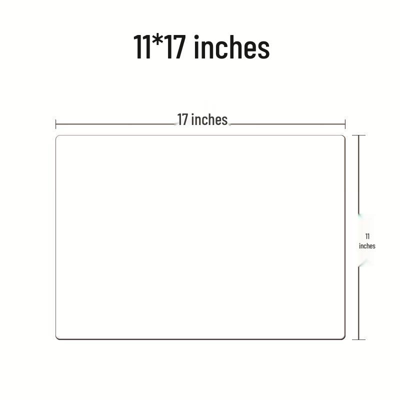 

Magnetic Soft Whiteboard - 11x17 Inch (2-Pack)