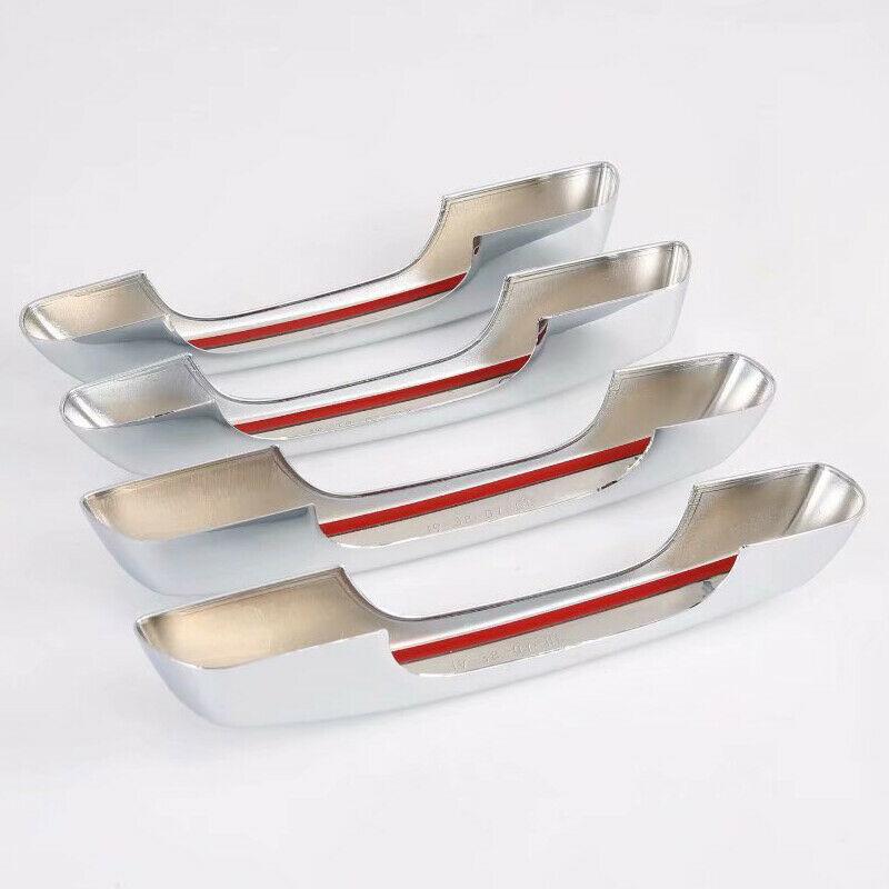 ABS Chrome Car Door Handle Cover with Smart Key Hole For Hyundai Venue Car Styling