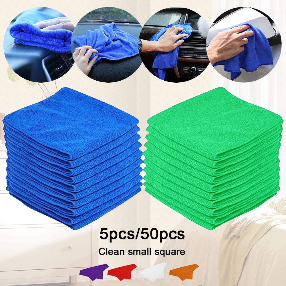 Microfiber Cleaning Cloths Lint Free Microfiber Cleaning Towel Cloths Reusable Cleaning Towels W/ Super Absorbent for Car Window