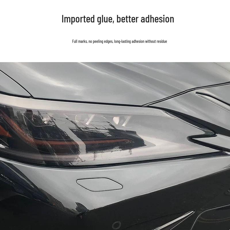 Transparent Smoked Protective Headlight Film for Lexus CT200, ES, RX, UX, IS, NX, LX