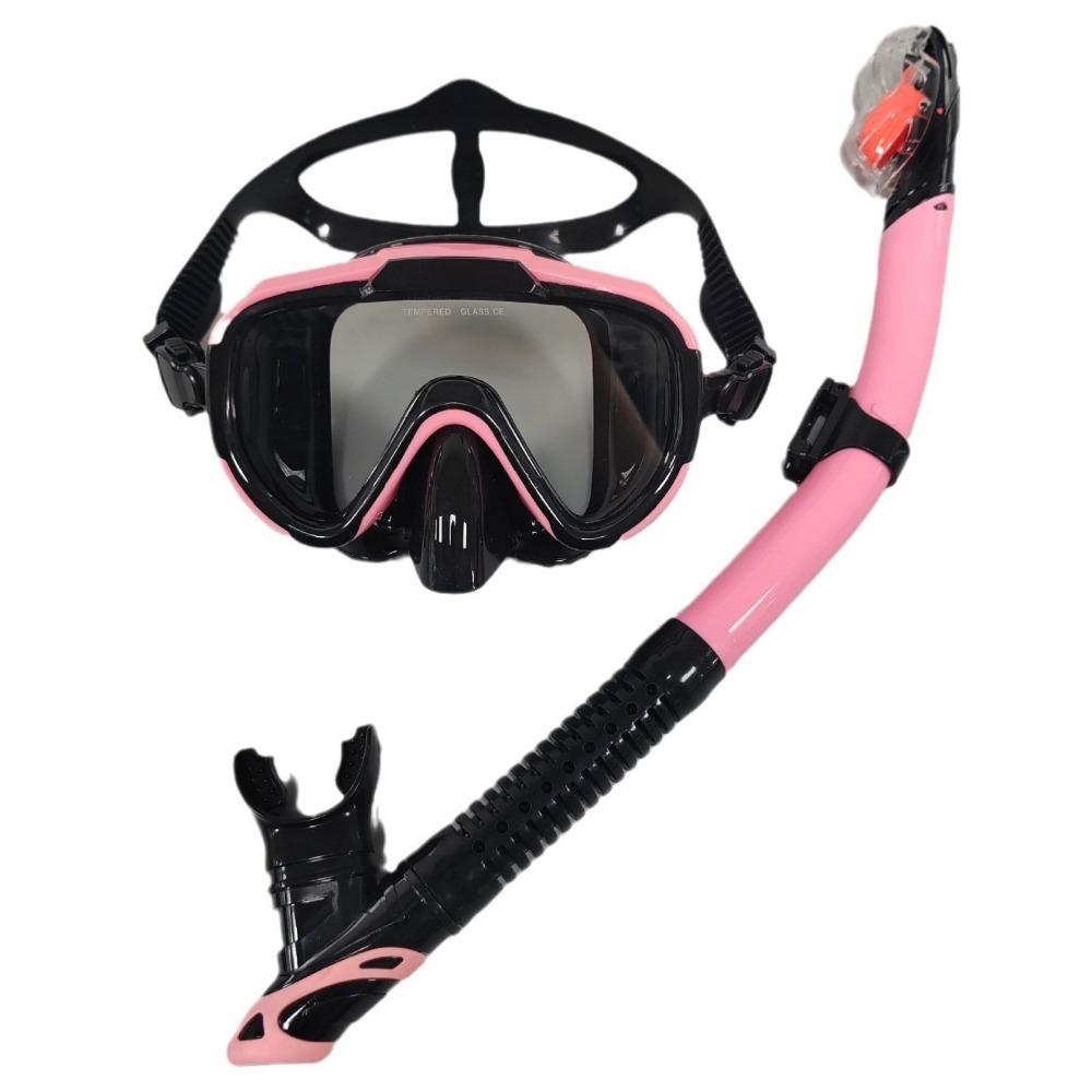 Diving goggles snorkel set for men and women