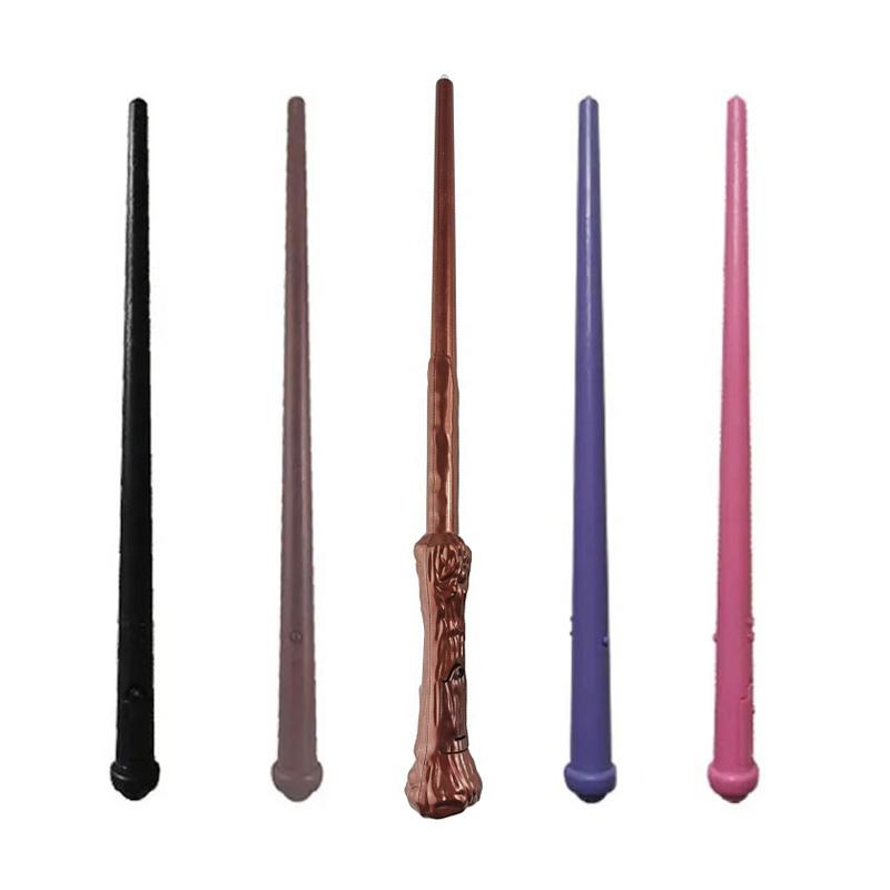 Wizarding Stick Magic Wand Glowing Vocal Plastic Party Favors Halloween Festival Gathering Stage Cosplay Play Props Gifts TMZ