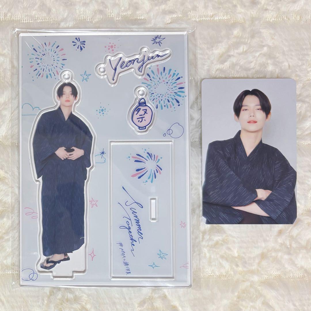 

[USED] Yeonjun Acrylic Stand + Trading Card