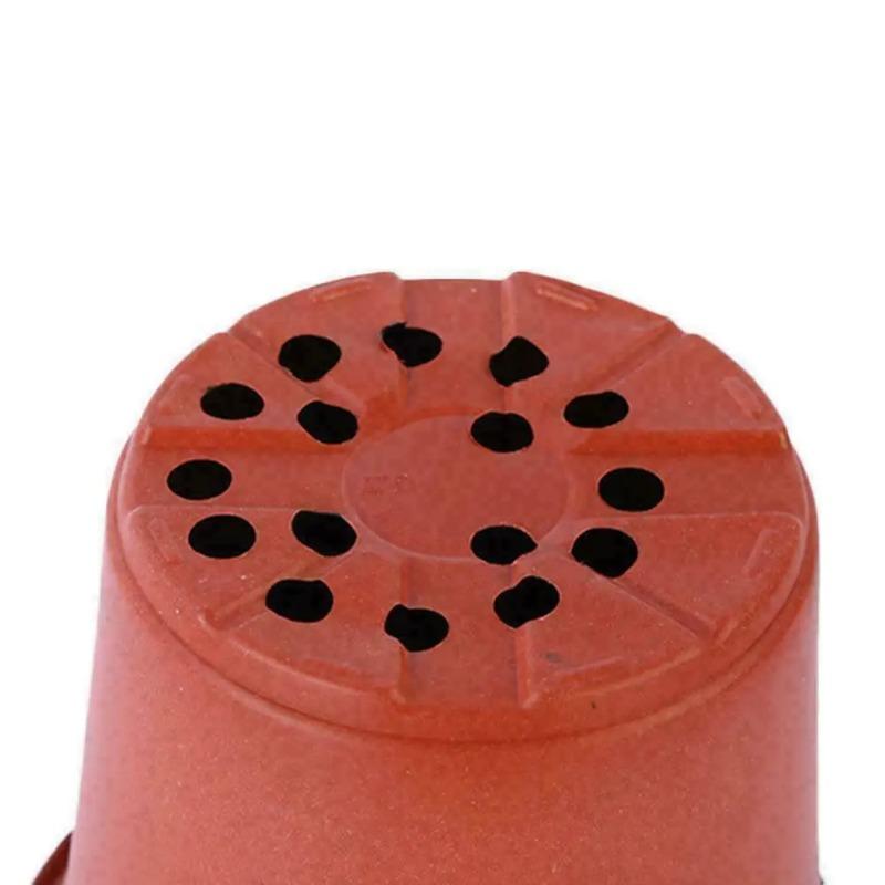 20pcs 110mm Grow Box Vegetable Seedling Growing Pot Fall Resistant Tray for Home Garden Plant Pot Nursery Flower Pots
