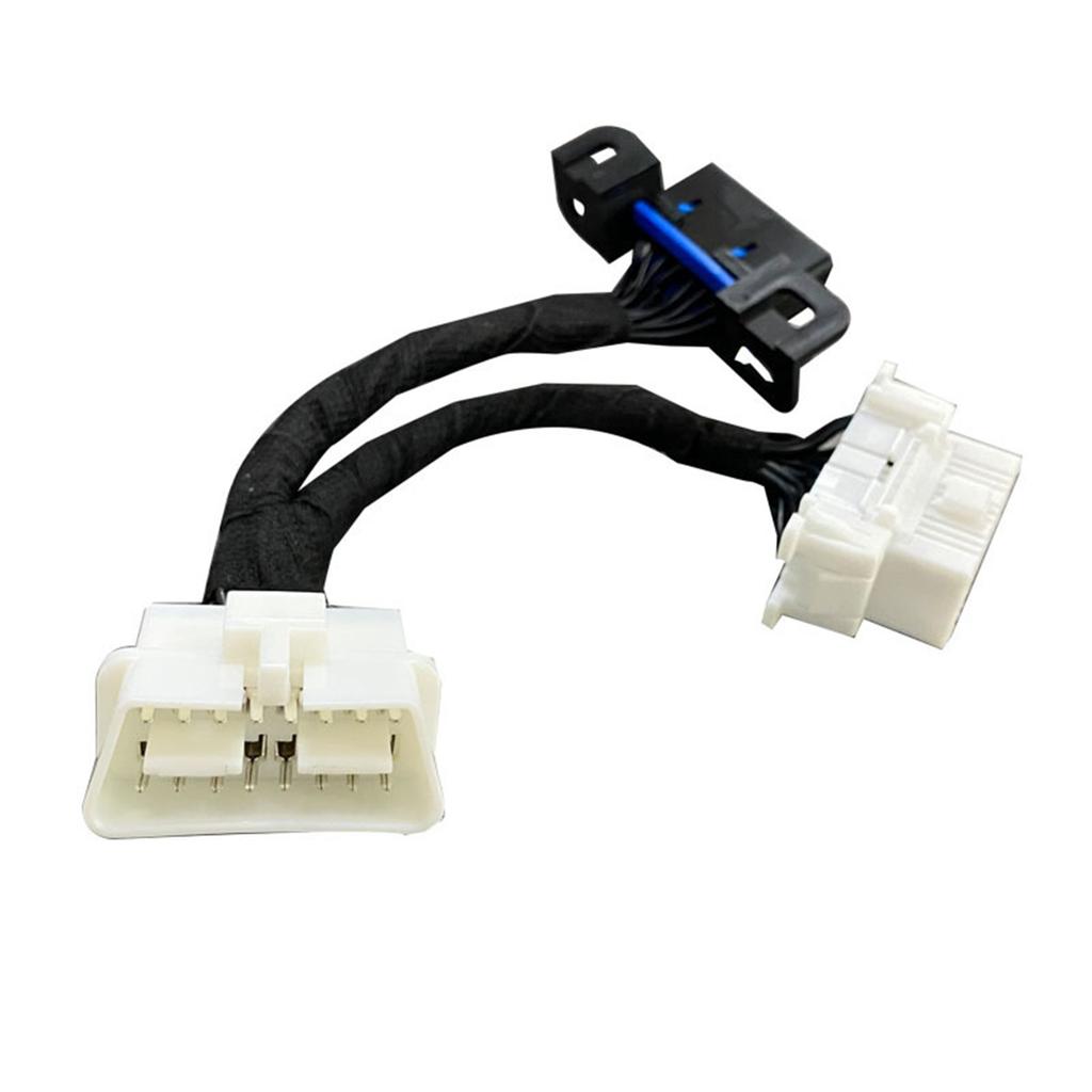 OBD2 Splitter Y-Kabel Stecker Splitter auf 2 Buchsen Verlängerungskabel 15cm/6inch Auto OBDII Splitter Verlängerungskabel