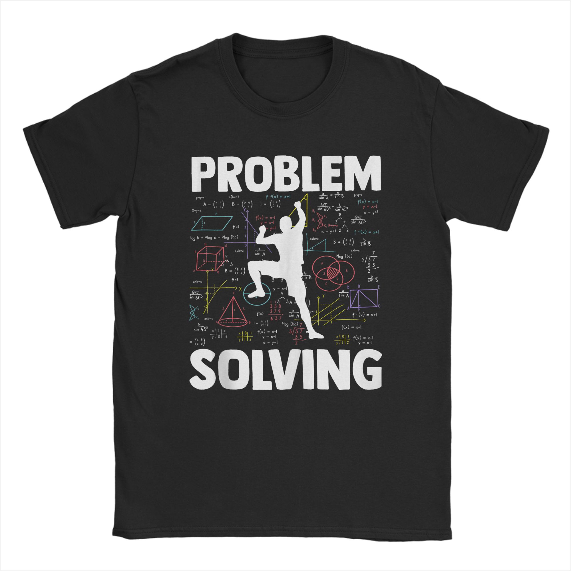 

Harajuku TShirt Summer Problem Solving Climber Present Fashion T Shirts Cotton Tee Shirt for Unisex Aesthetic Custom Logo 4XL