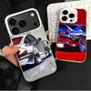 Electroplated Style Sports Car Soft Phone Case for iPhone 15 16 17 Pro Max 17Air 16E 14 Plus 13 12 Mini Shockproof Cover Back Sh