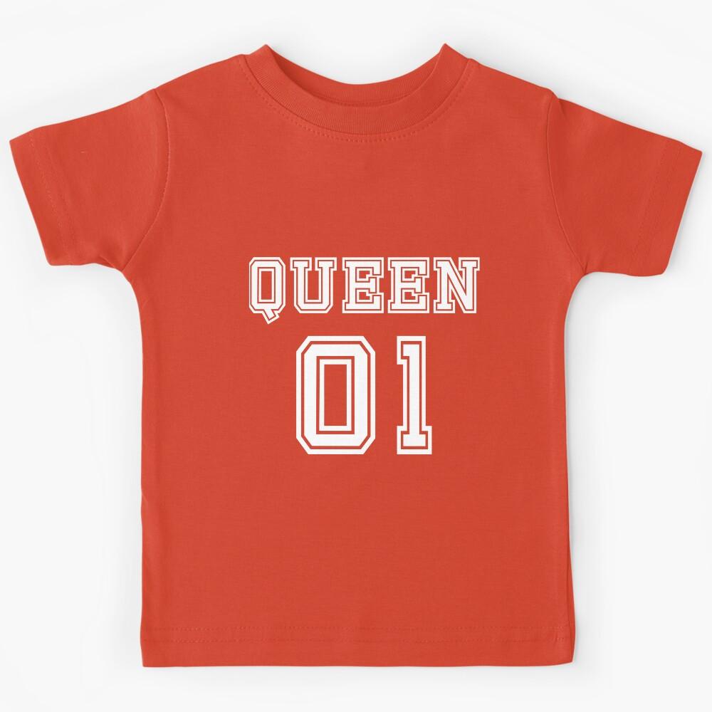 Queen 01 Bold Typography Design Kids T-Shirt 130