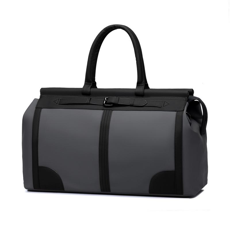 

Мужская дорожная сумка большой вместимости, на плечо, кроссбоди серый