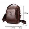 Genuine Leather Men Messenger Bag Male Small Man Fashion Crossbody Shoulder Bags Men's Travel New Handbags