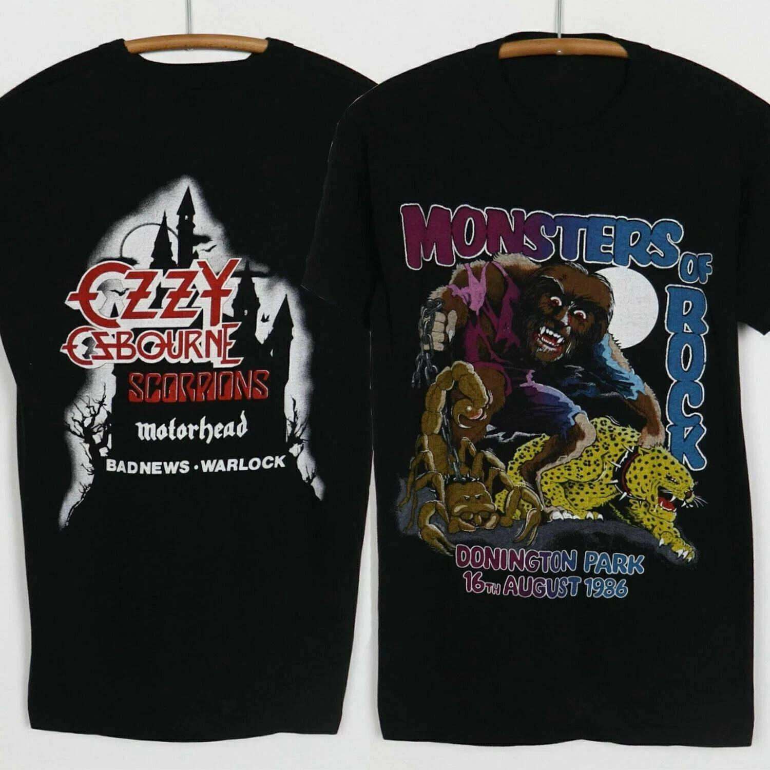 

Ozzy Osbourne Monsters of Rock Gift Family S-4XL SHirt High-end Luxury Is for Both Men and Women Top Y2k 4XL