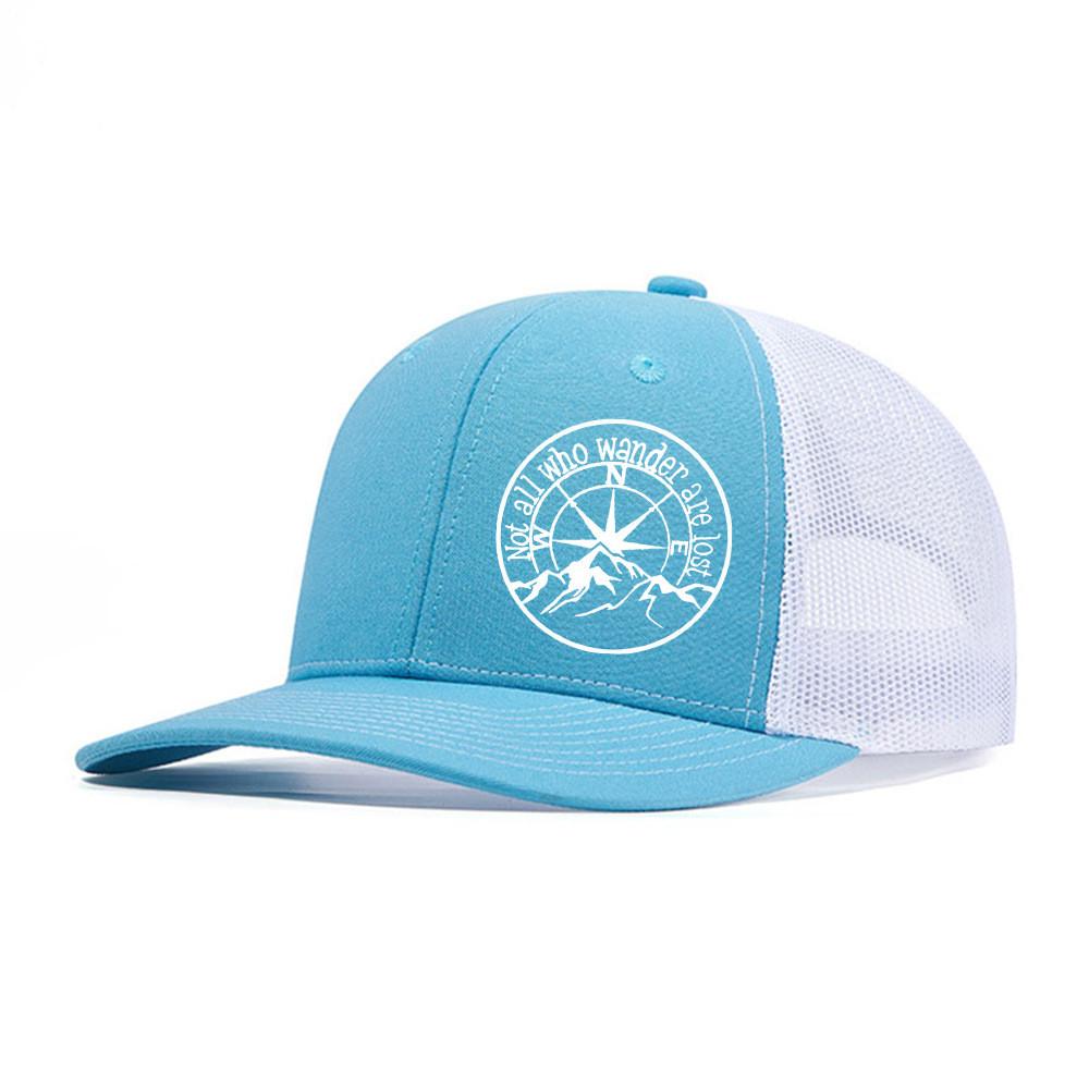 Fashion Hiphop Embroidered Cotton Baseball Cap With Adjustable Wide Brim For Casual Men Women
