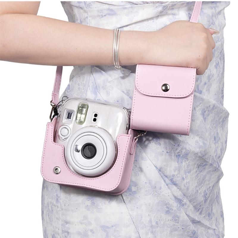 Universal PU Storage Case For Mini/SQ 3Inch Instantly Photo Film Holder Storage Bag Compact And Waterproof Design