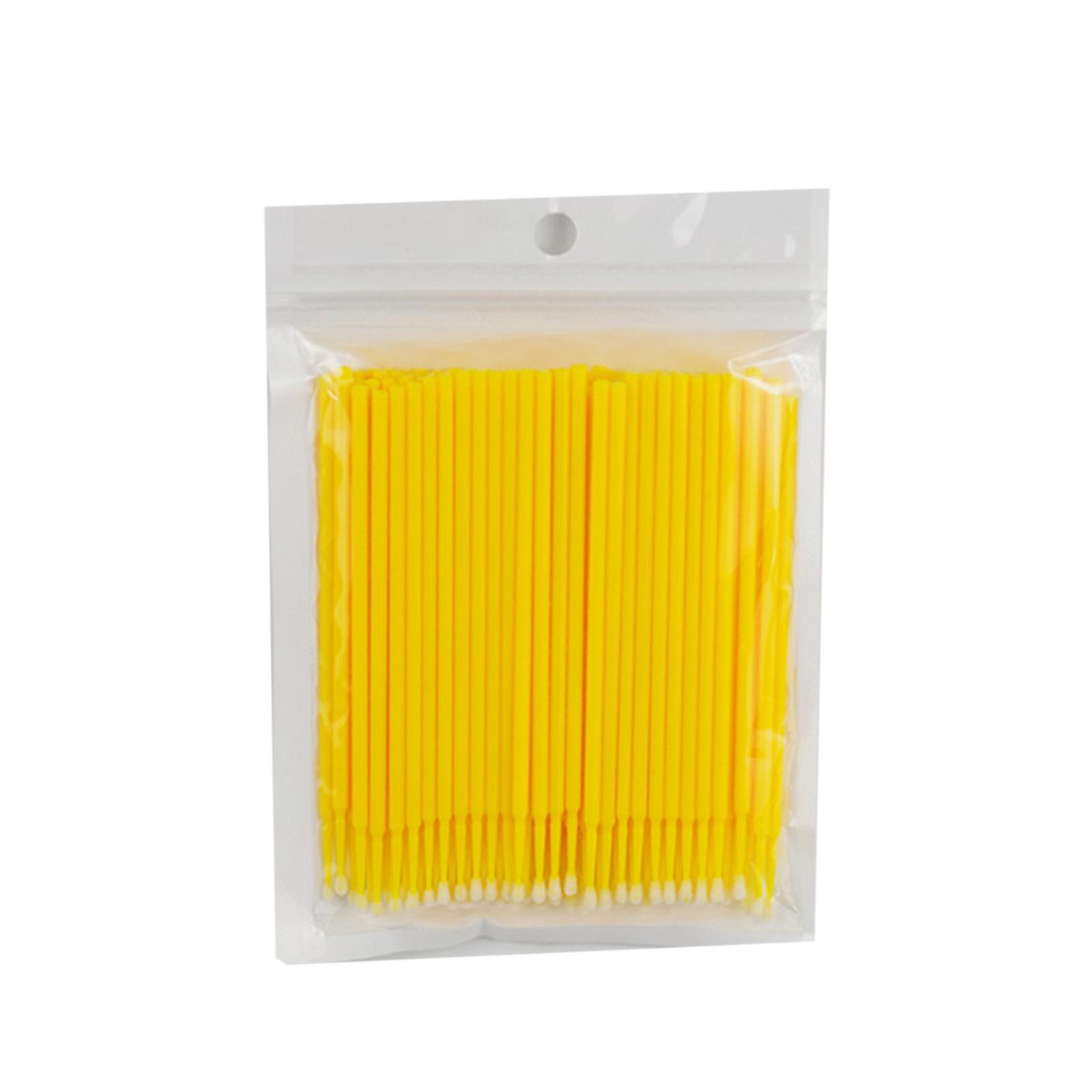 

50-200 шт. Одноразовые микроаппликаторы для наращивания ресниц, туши и макияжа, совместимые со средствами личной гигиены, многоцветные Pack of 50