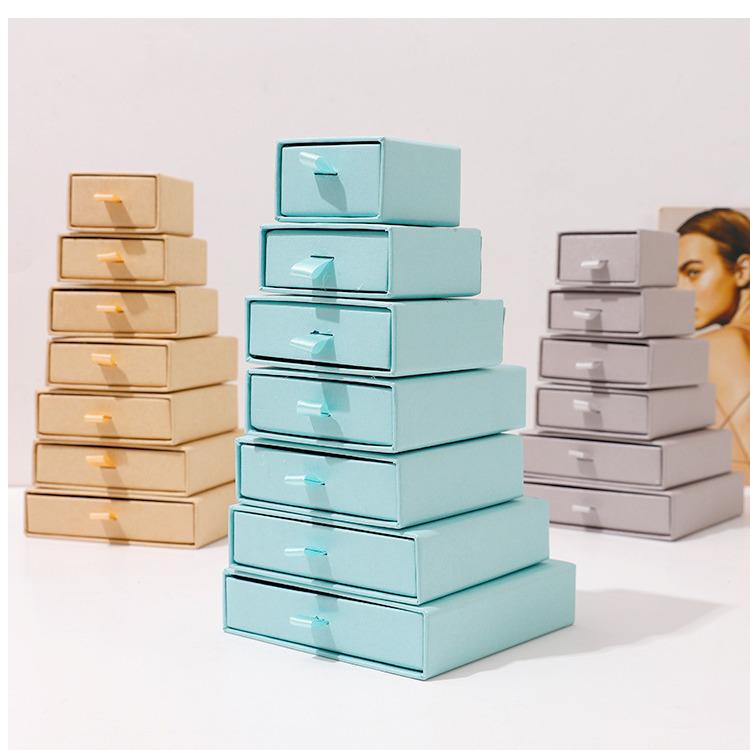 2.5cm Drawer Jewelry Box for Bracelets, Earrings, Pendants - Ornament Packaging & Storage Box