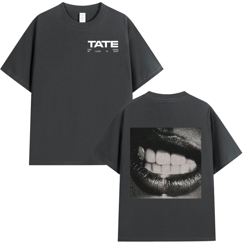 Tate McRae Is So Close To 2025 That The New Merch Album Men's and Women's Casual Cotton Short Sleeves Are A Gift To Followers.