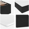 Storage Bed with Mattress Black 90 x 200 cm Velvet