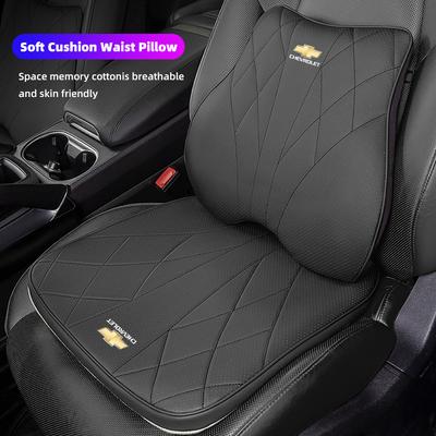 Auto Zacht Kussen Lendensteun Stoelkussen Hoofdsteun Neksteun Voor Corvette Montana TrailBlazer Silverado Traverse Camaro