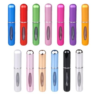 5 ML Perfume Atomizer Bottle,Bottom Filled Perfume Bottle Perfume Plastic Liner Cosmetics Pressed Spray Bottles