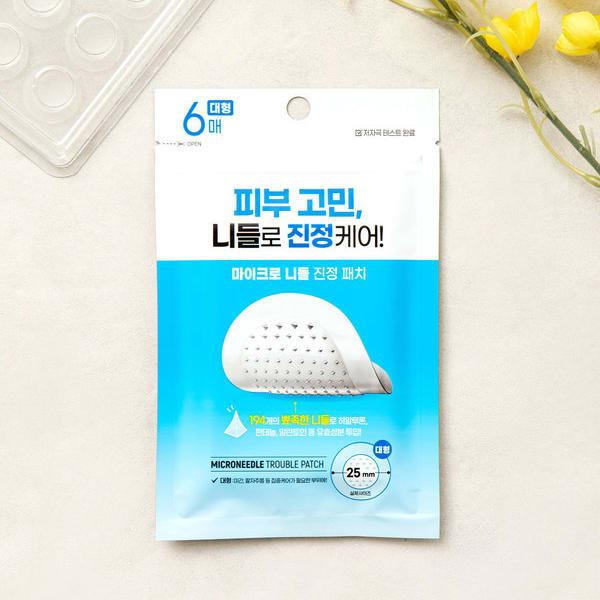 

Заспокійливий пластир Mimorang Microneedle (Великий/6 аркушів)