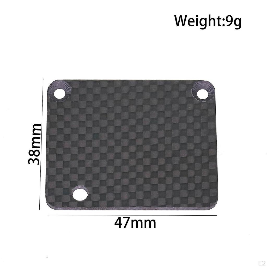 Carbon Fiber Electronics Module Set Cover Accessories,Sturdy Replacement Part Board