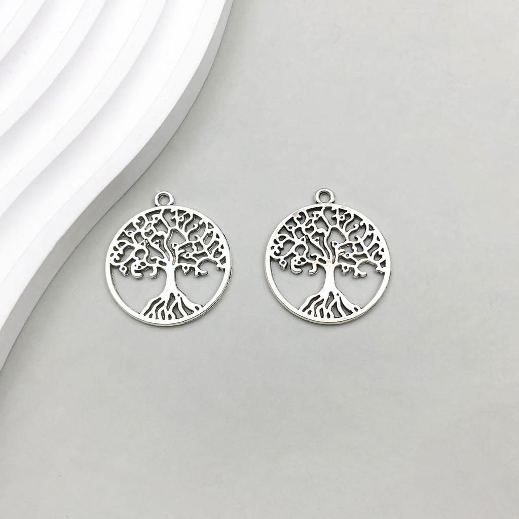 Uralter Silberlegierung Baum des Lebens Anhänger - DIY Schmuck Accessoire