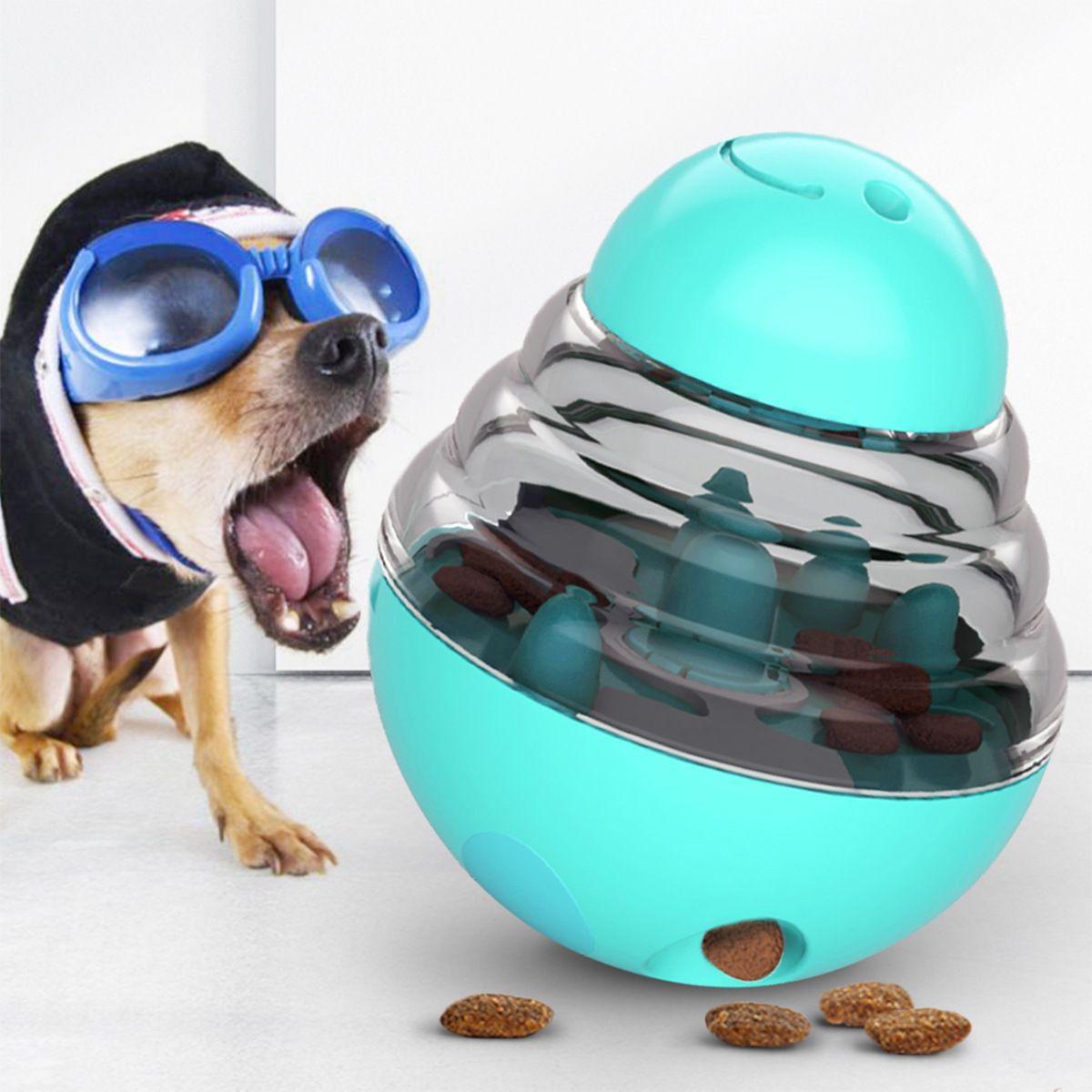 

Pet Swing Tumbler Toy: Interactive Food Dispenser for Dogs and Cats