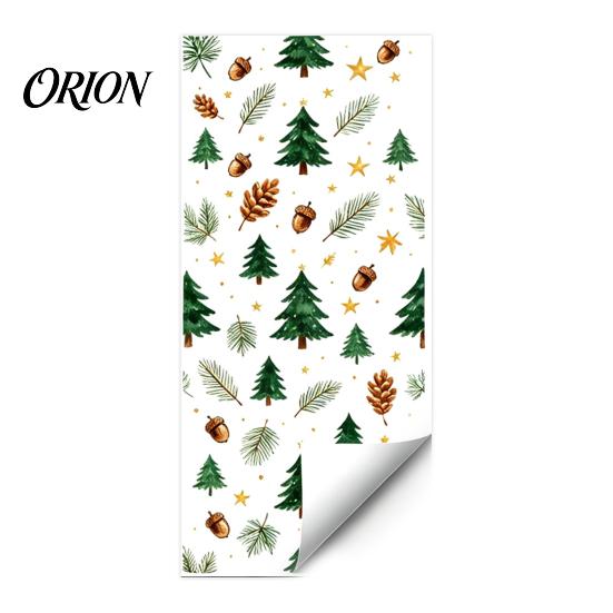 Reusable Window Cling Christmas Static Cling, Xmas Tree Snowman Santa Hat Bell Glass Sticker, Removable Decoration Decal for Holiday Party Sticker