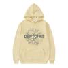 Mote Punk Metal Rock Band Deftones Hettegenser Blomster Burst Print Sweatshirt Unisex kvinner Vintage Casual Pullover Streetwear Par