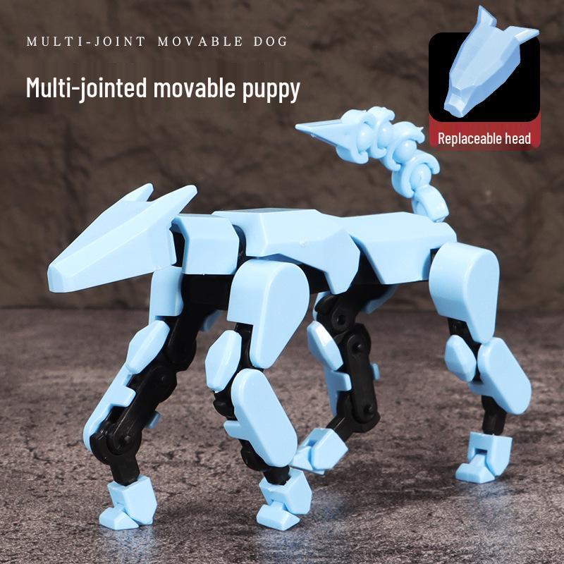 Lucky 13-Joint Action Figure: Trendy 3D Decompression Toy & Ornament.