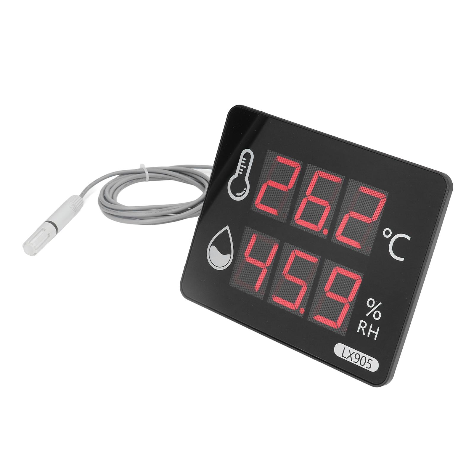 

Датчик температуры и влажности, светодиодный цифровой монитор, индикатор, измеритель LX905С