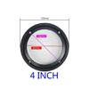 GHXAMP 2PCS 4 Inch 5 Inch 8 Inch Car Ceiling Speaker Grill Mesh Enclosure Net 6.5 Inch Protective Cover Subwoofer DIY ABS White