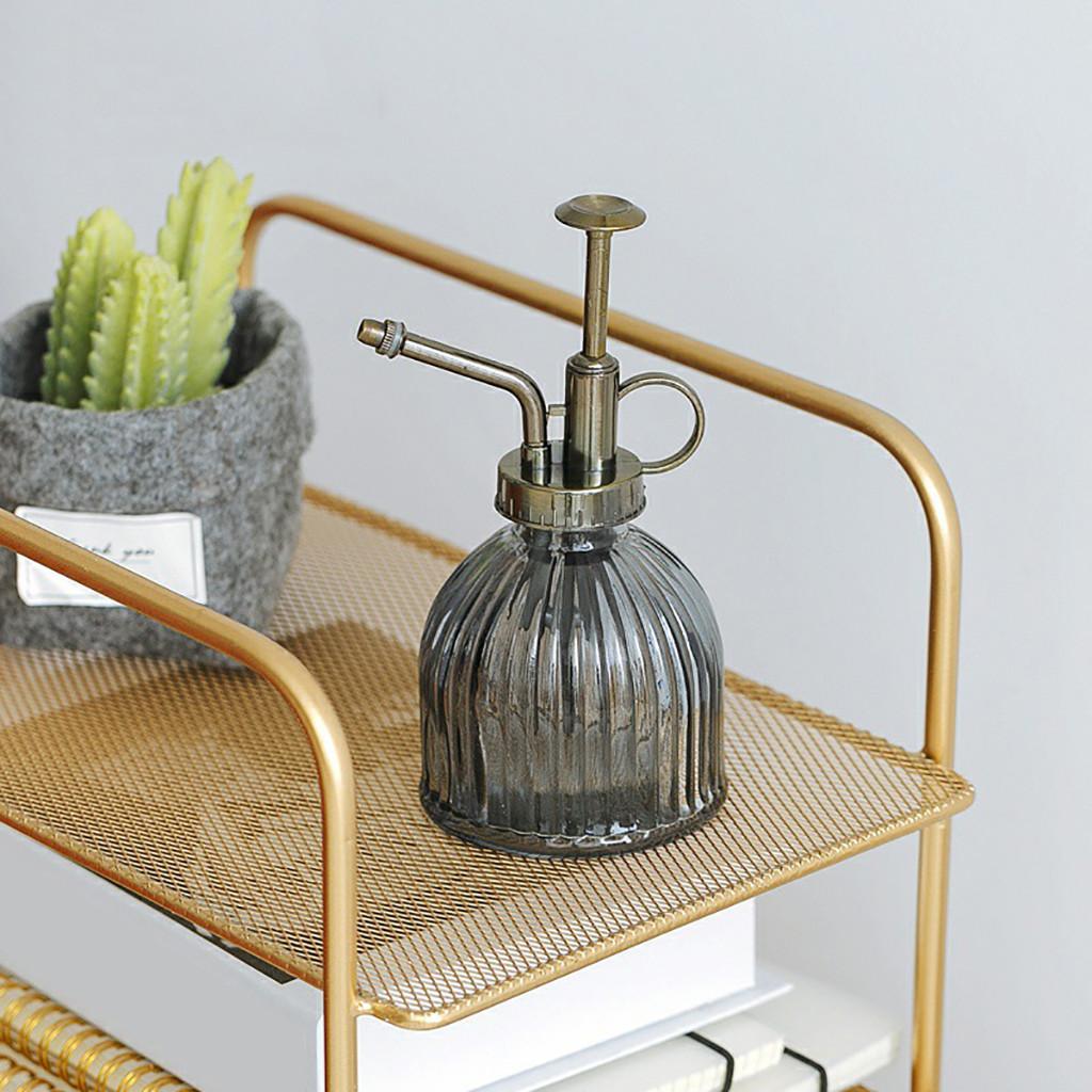 High Quality 7oz Retro Glass Plant Flowers Spray Bottle Hand Washing Bottle