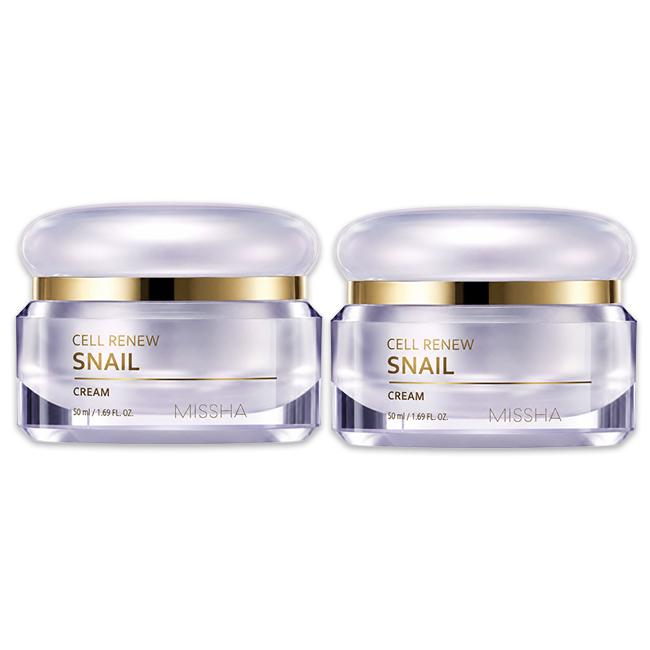 MISSHA Cellinew Snail Essential Moisturizer 130ml, Treatment 130ml, Cream 50ml, Sleeping Mask 110ml  (16 Options)