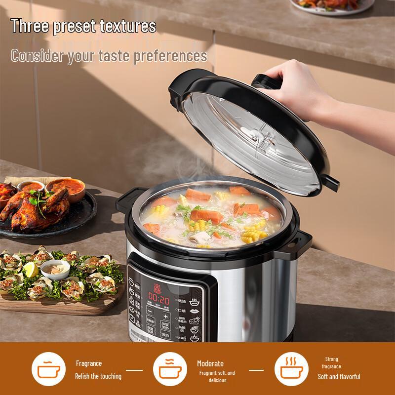 Triangle Smart Electric Pressure Cooker CN plug (adapter included)