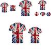Classic Union Jack T-shirt For Men Women And Kids Casual And Simple Design