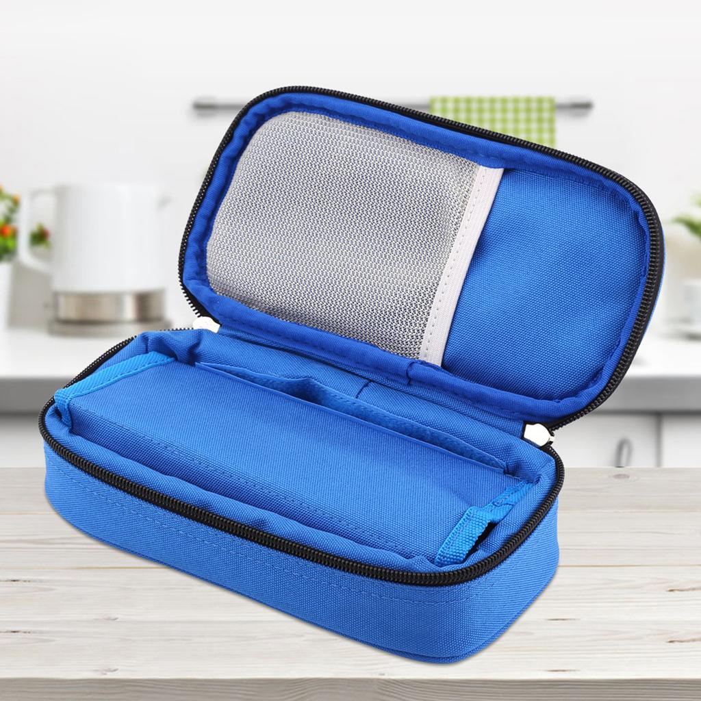 3 Colors Portable Diabetic Cooler Bag Cooler Case For Traveling