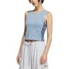 adidas Originals Fake Denim Padded Tank Top Fashion Comfortable Soft Skin-Friendly Sports Vest Women Tops KE3891