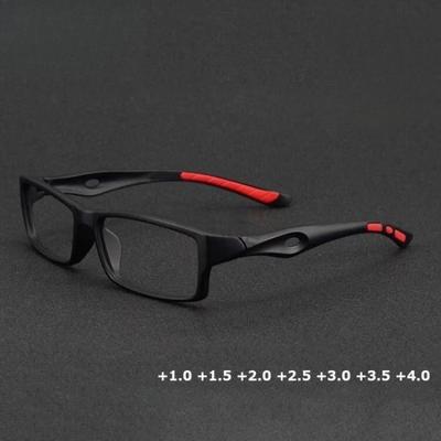 TR90 Sports Reading Glasses for Men Women Anti Blue Light Eye Protection Presbyopia Eyewear Lightweight Durable