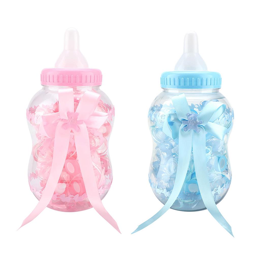 30pcs Cute Feeding Bottle Shape Candy Boxes for Event Christening Party Decoration