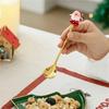 Christmas Spoon Santa Claus Xmas Tree Spoon For Happy New Year Christmas Party Decor Gifts Dessert Coffee Teaspoon Dinnerware